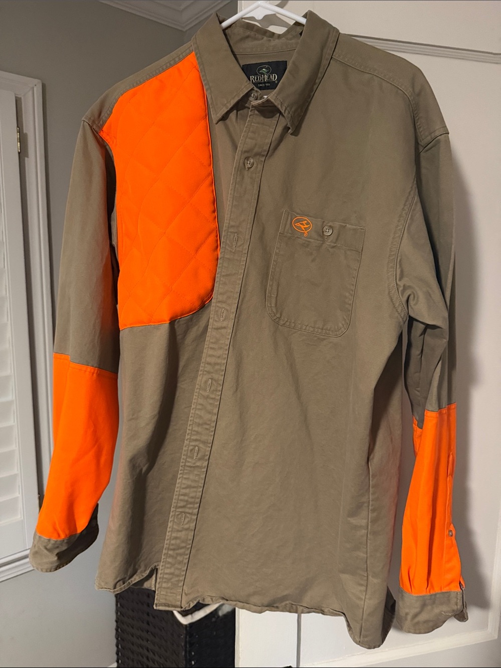 NWOT RedHead Olive with Blaze Orange Safety Field Jacket